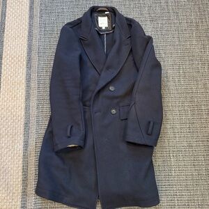 Billy Reid Navy Pea Coat